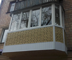 Шестиугольный балкон